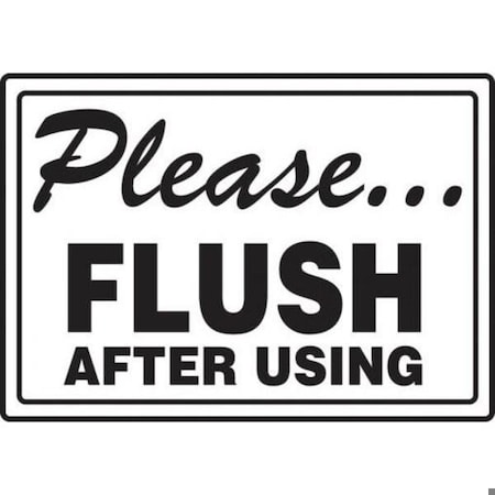 Accuform SAFETY SIGN PLEASE WASH YOUR HANDS MRST902XP MRST902XP